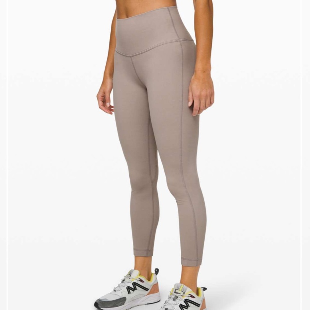 Lululemon Align Pant II 25" Size 4 Dark Chrome